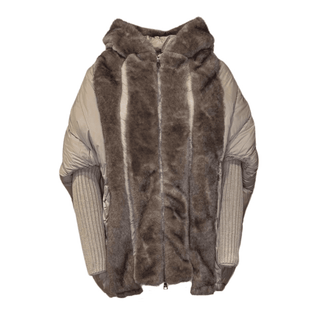 Teddy Beige Puff Fur Coat