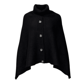 Alanis Poncho - Black