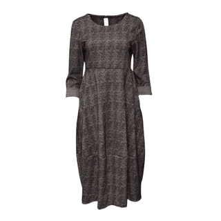 Jessica - Prince of Wales Check Dress - Brown/Black