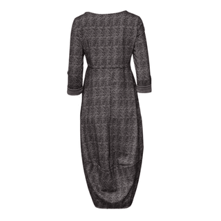 Jessica - Prince of Wales Check Dress - Brown/Black