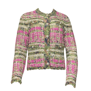 Resille Chanel Cardigan - Multi