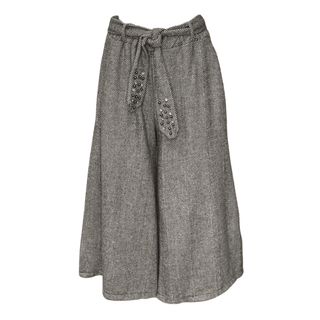 Arlene - Houndstooth Trouser Brown