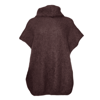 Mohair -Polo- Chocolate Brown