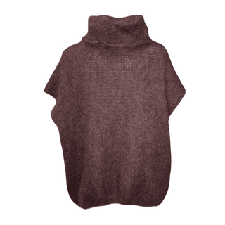 Mohair -Polo- Chocolate Brown