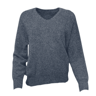 Charlie- Grey Knit- Cashmere