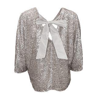 Nova-Champagne- Sequin Top