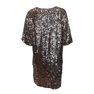 Juno- Sequin Dress-Rose Gold