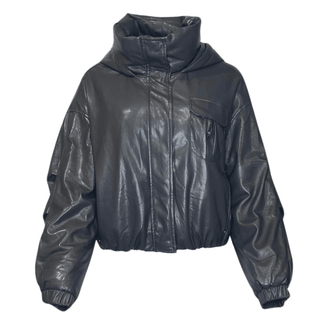 Moxie-Soft Faux Leather-Grey