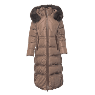 Effie-Brown - Long Puffer Coat