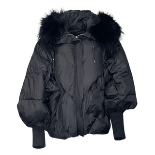 Frankie-Puffer Jacket-Black
