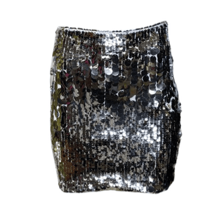 Raven - Sequin Sliver -Skirt