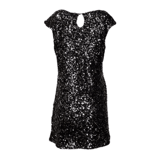 Elena-Metallic Sequin- Dress