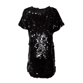 Ellie- Black Sequin -Dress