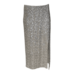 Nell - Gold Sequin - Skirt-Slit