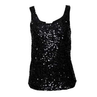 Jojo- Black Sequin- Top