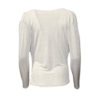 Jordyn- Cream- Cowl Neck Top