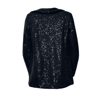Tazmin- Black Sequin-Blazer