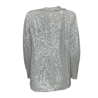 Tazmin- Cream Gold Sequin-Blazer