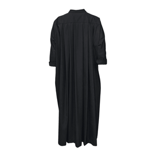 Malia Coat Dress With Pockets -Black