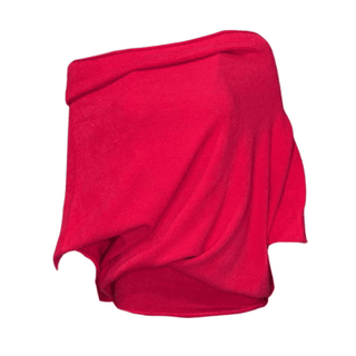 Mariah- Super Soft Multi-Way Knit Cherry