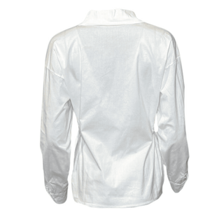 Ali Shirt With Side Tie - White