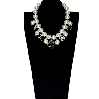 Chunky Chanel Pearl -Necklace