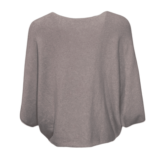 Sophia- Bat Sleeve- Beige