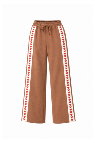 Queen of Hearts Set Light Brown