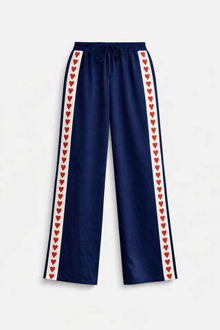 Queen of Hearts Set Navy