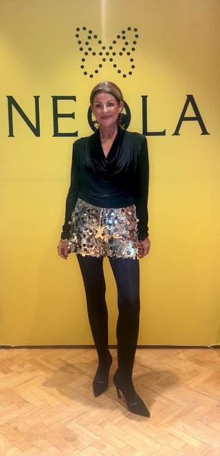 Nova- Gold Sequin -Shorts