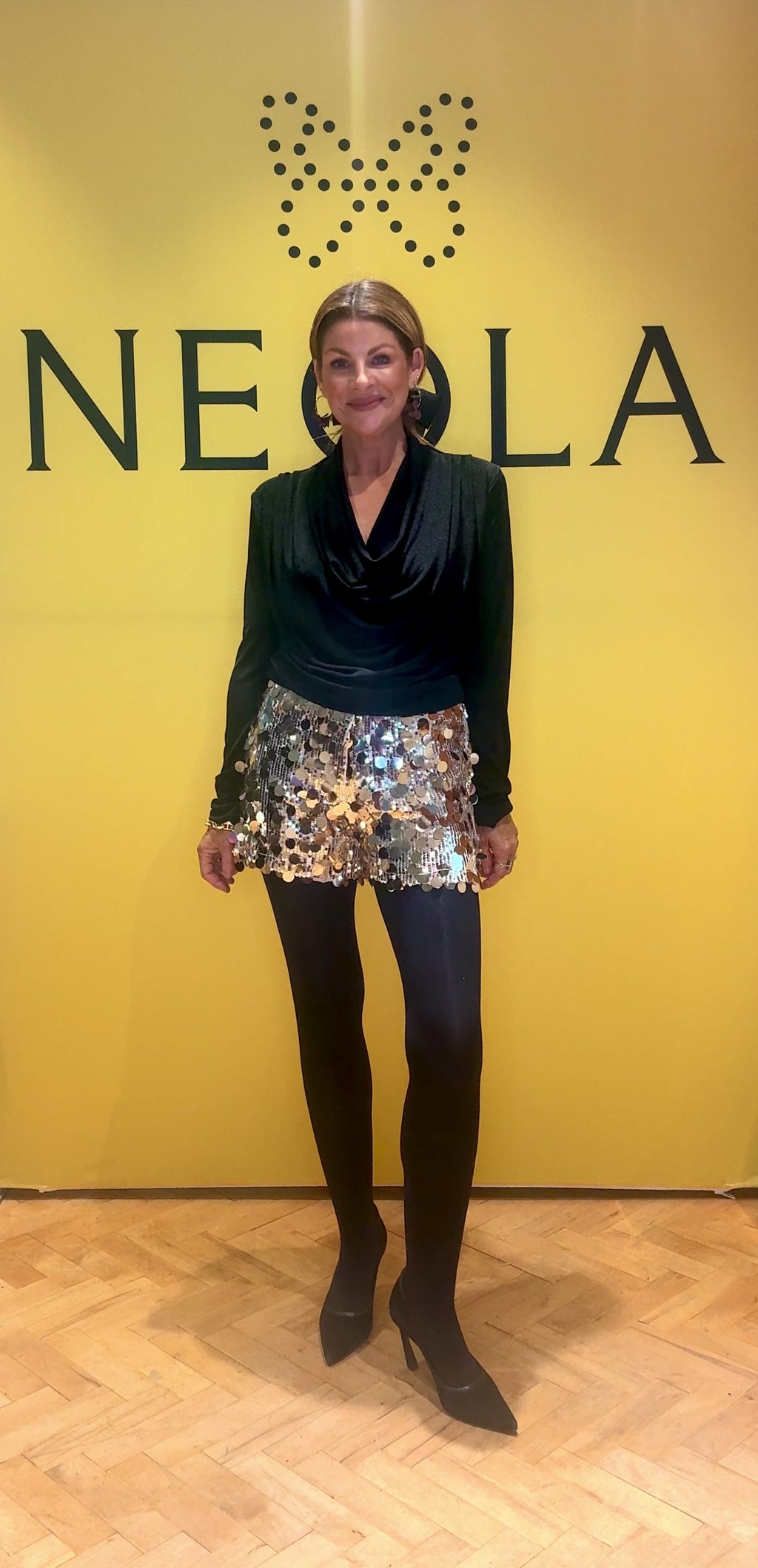 Nova- Gold Sequin -Shorts