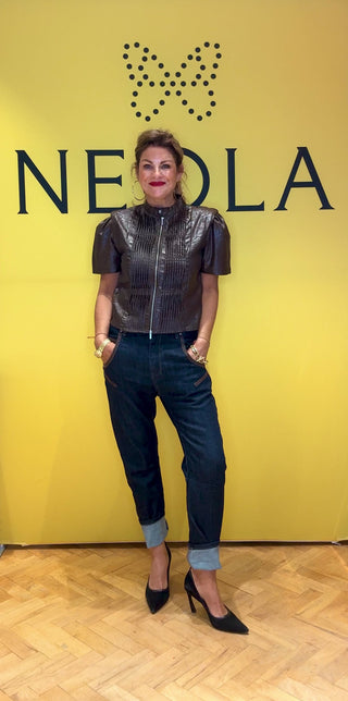 Maia Turn Up Jean - Dark Wash