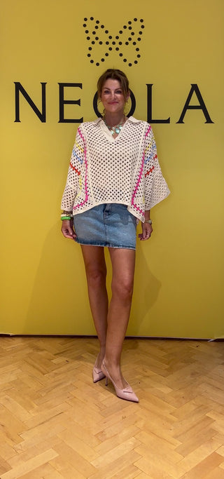 Nonni Cotton Summer Knit - Cream