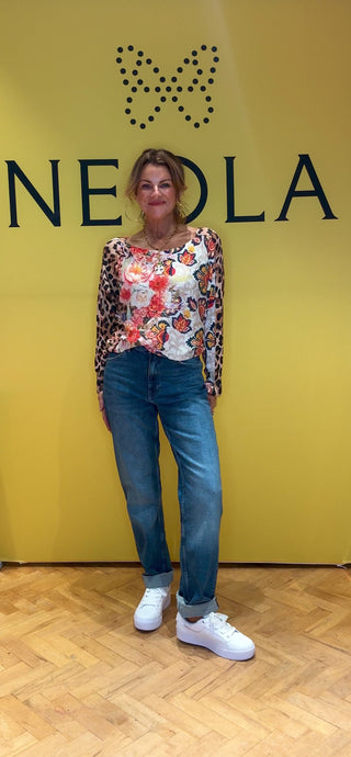 Rachel Vintage Jean Mom Jean - Blue
