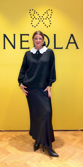 Evie -Knit -Detachable Collar