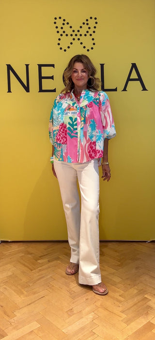 Alister Cotton Print Blouse - Multi