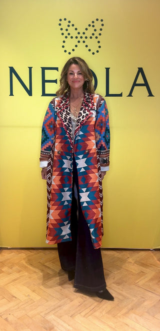 Iris Quirky Pattern Jacket