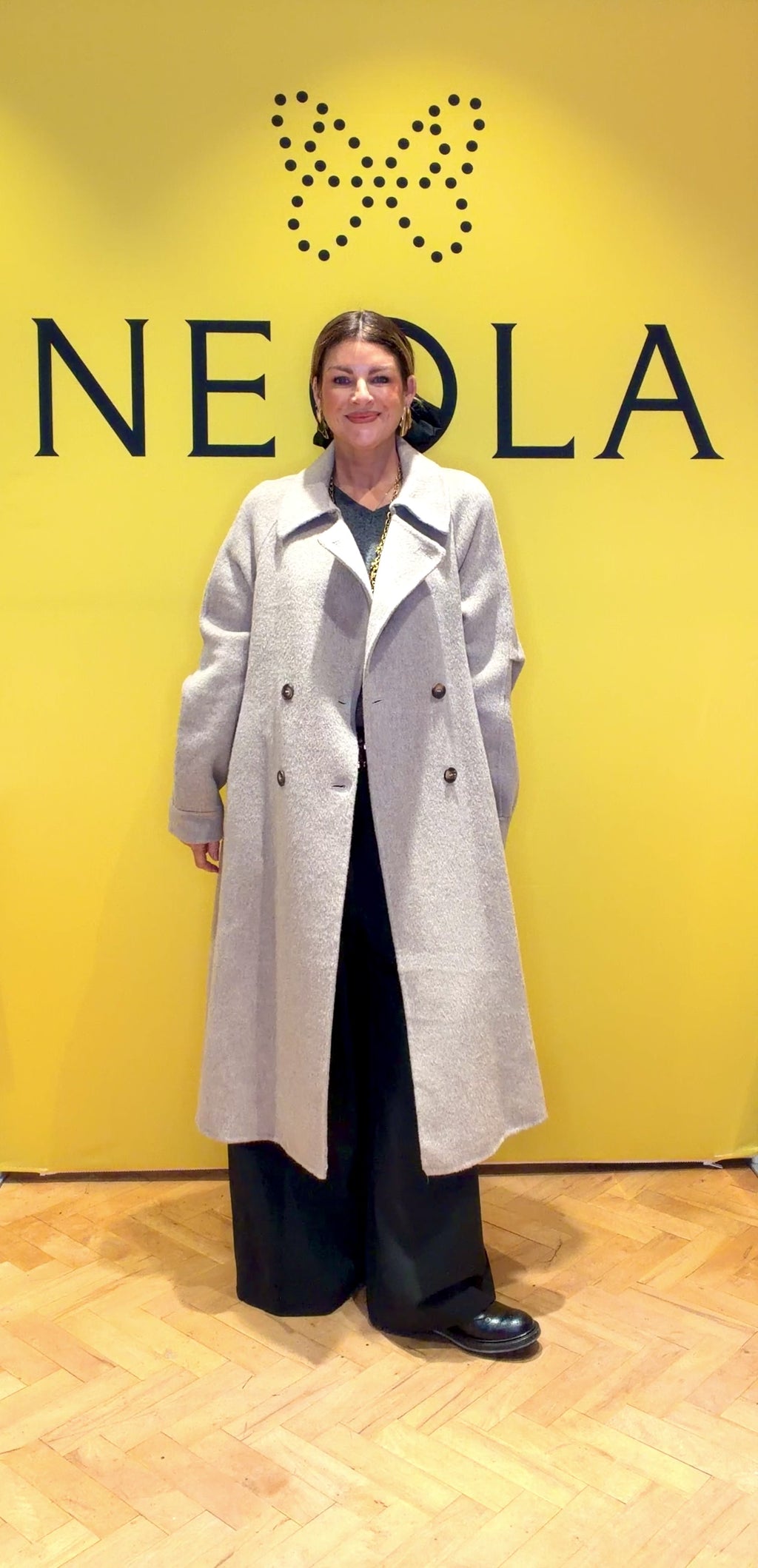 Audrey Wool Coat - Beige