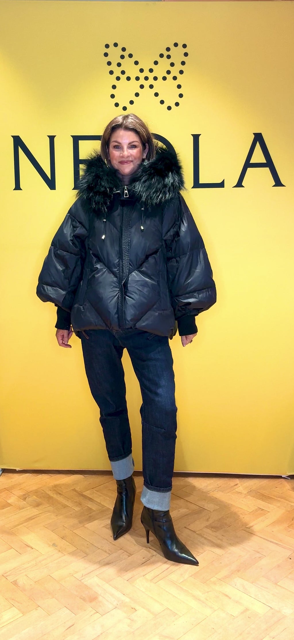 Frankie- Down Puffa Jacket-Black