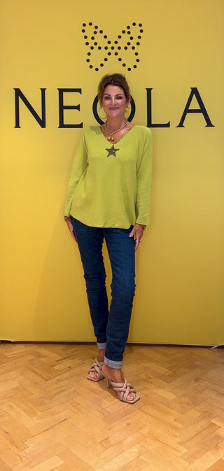Tanquer Star Knit - Lime