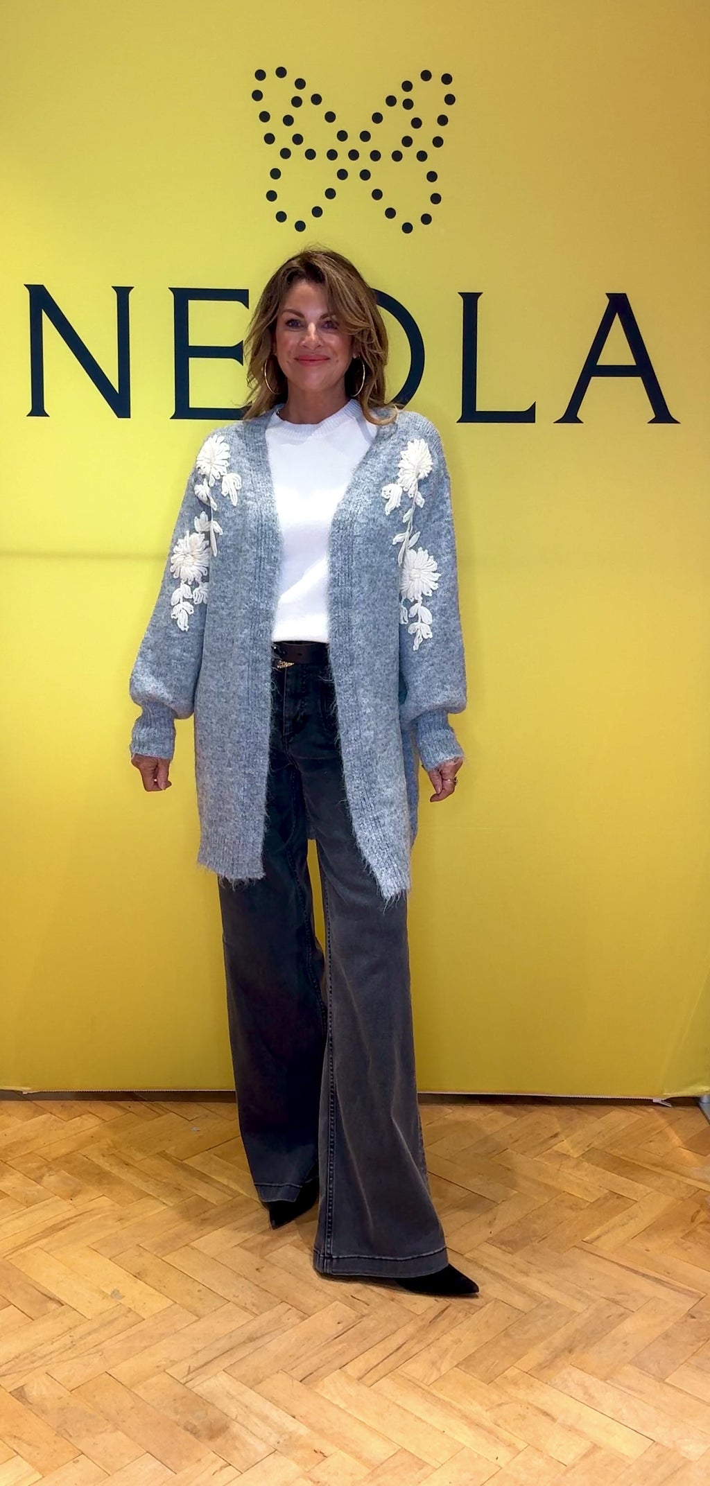 Badminton Cardi - Grey