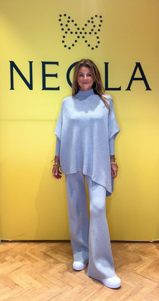 Rebecca - Two Piece Co-Ord Knit- Grey