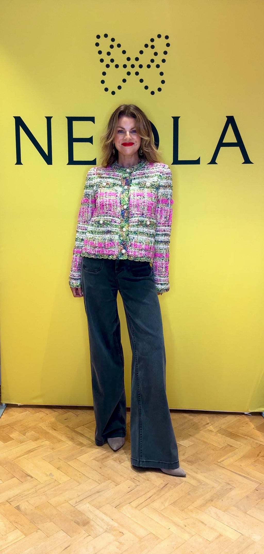 Resille Chanel Cardigan - Multi