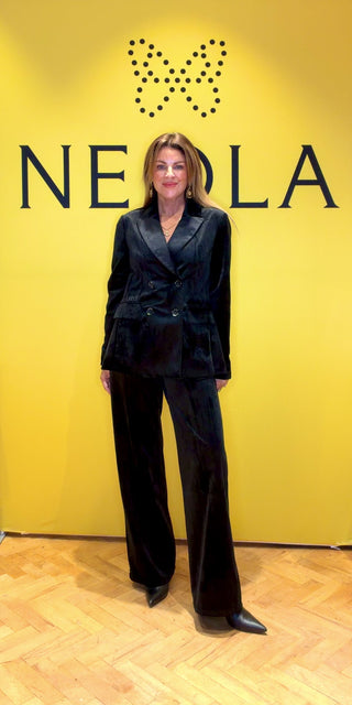 Lana- Black Velvet -Co-ord