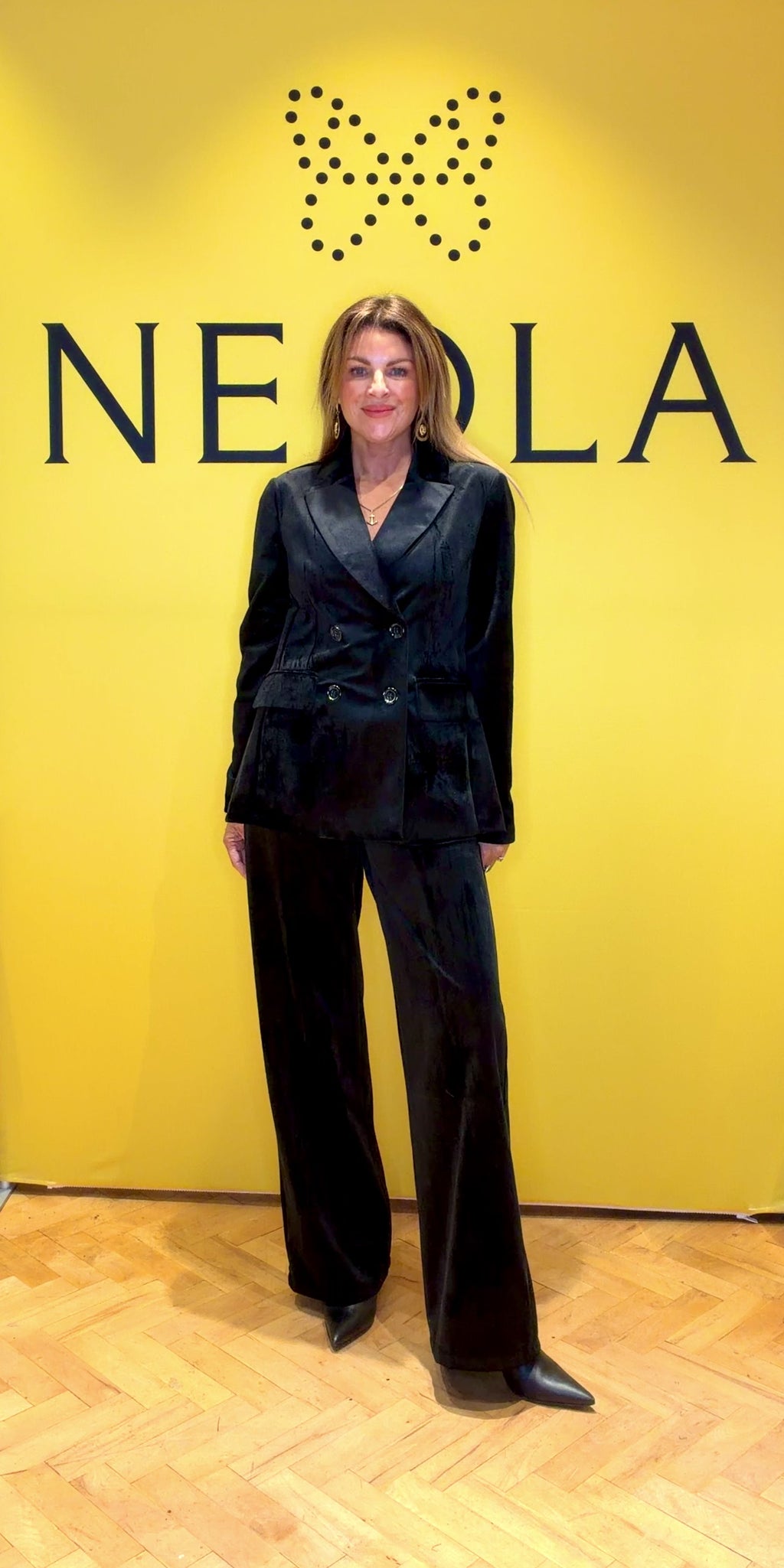 Lana- Black Velvet -Co-ord